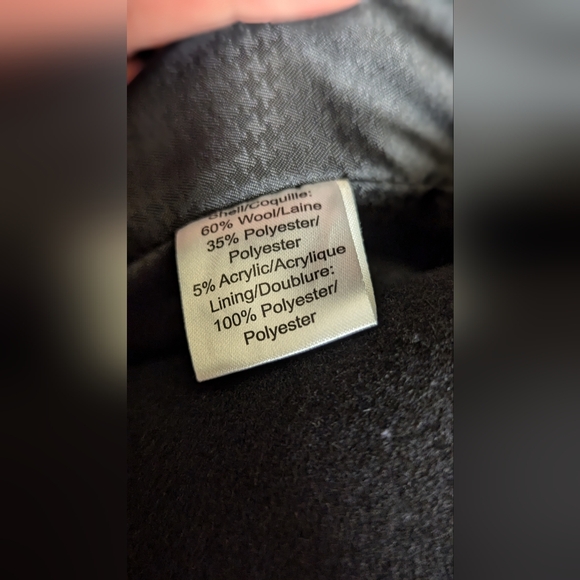 Men's XL wool Pea coat from Moores mens clothing store. Nwt slim fit - Picture 4 of 6